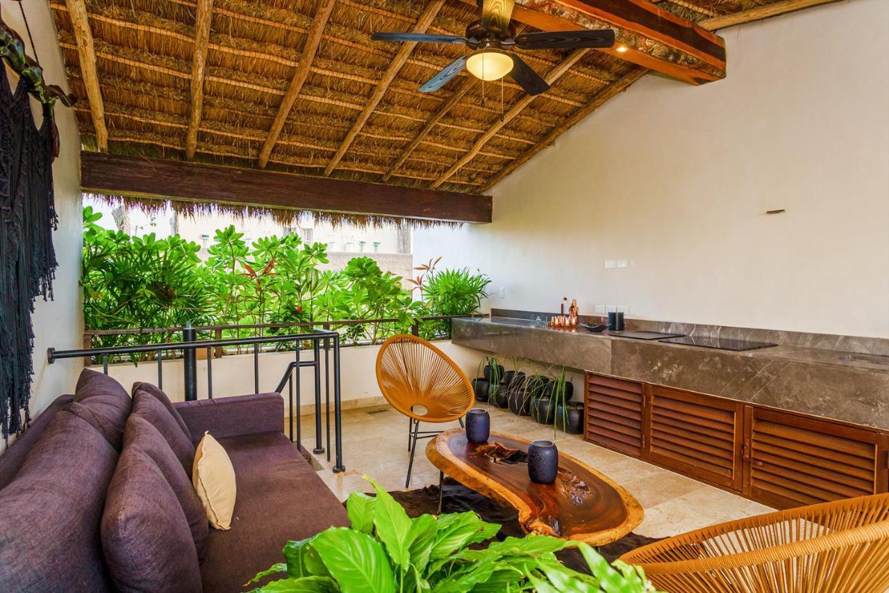 Jungle Luxury In Private Residential Area & Stunning Rooftop By Stella Rentals 툴룸 외부 사진