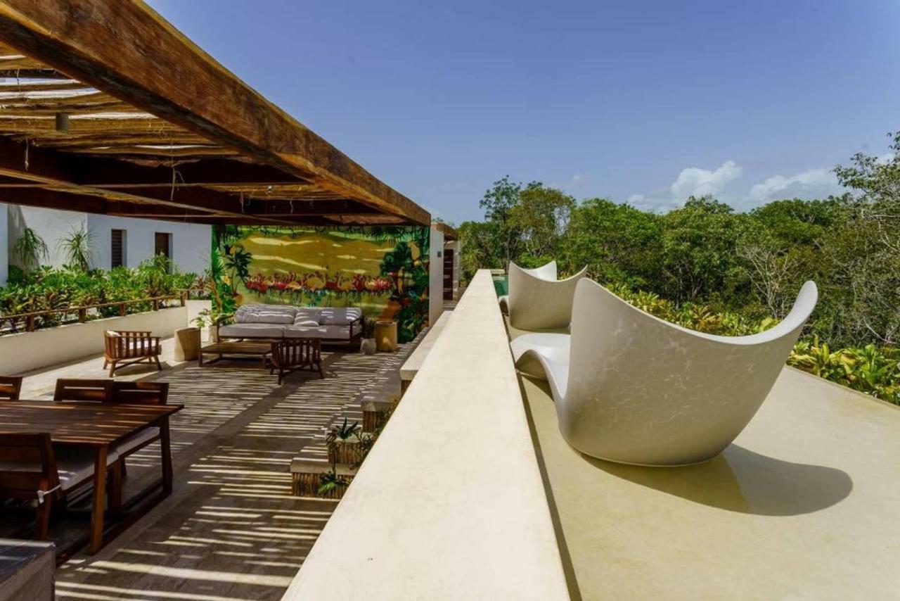 Jungle Luxury In Private Residential Area & Stunning Rooftop By Stella Rentals 툴룸 외부 사진